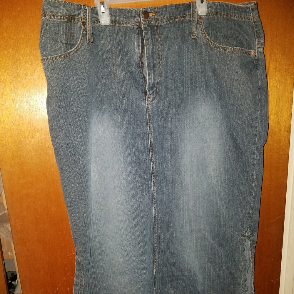 Jean skirt